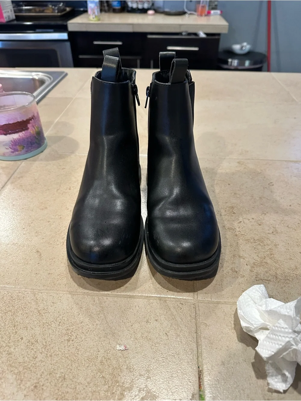 Willow Black Kids Chelsea Booties